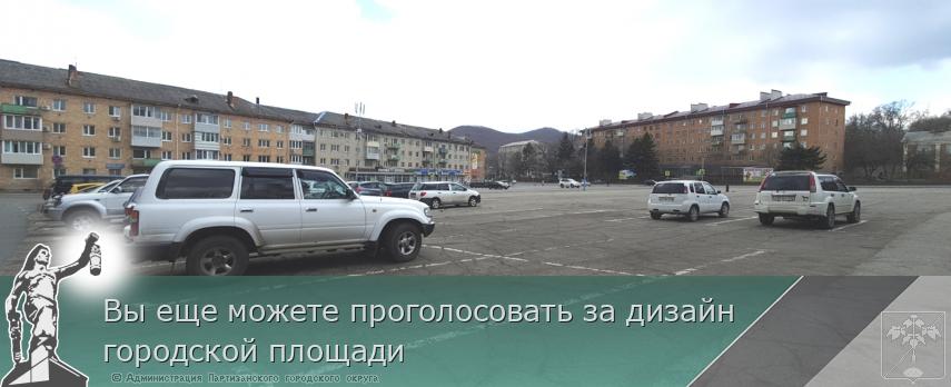 Вы еще можете проголосовать за дизайн городской площади 